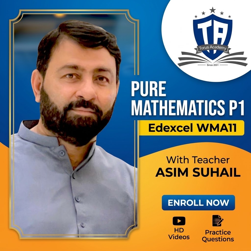 Pure Mathematics P1 Edexcel WMA11