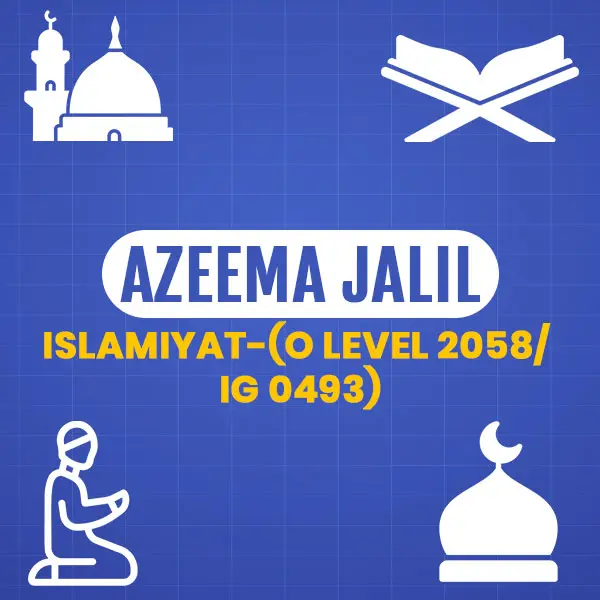 Islamiyat-(O Level 2058/ IG 0493)